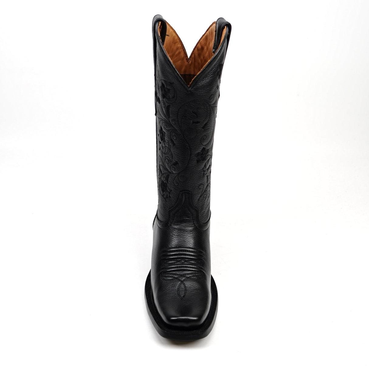 Grisly Black - Short Shaft - Square Toe (E862)