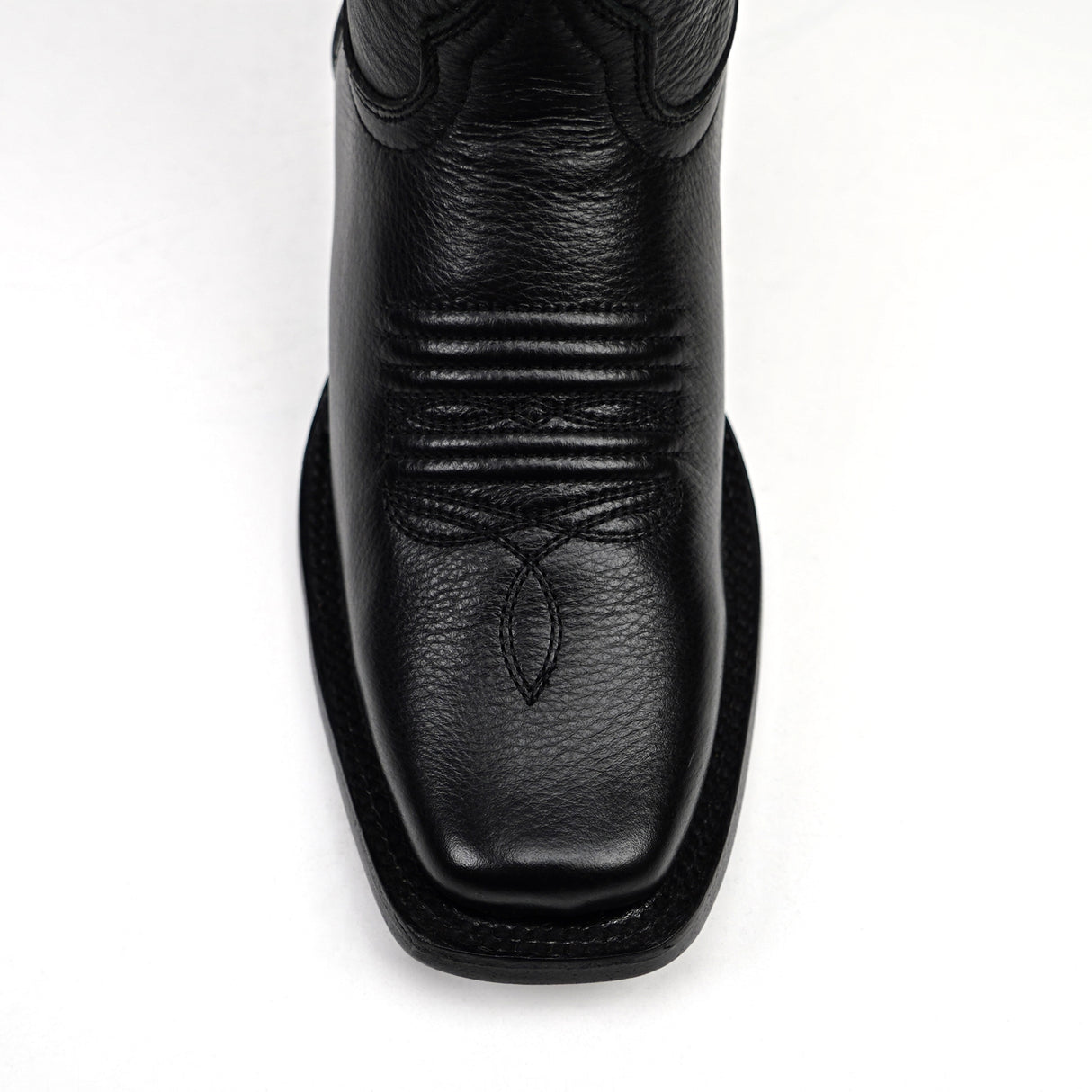 Grisly Black - Short Shaft - Square Toe (E862)