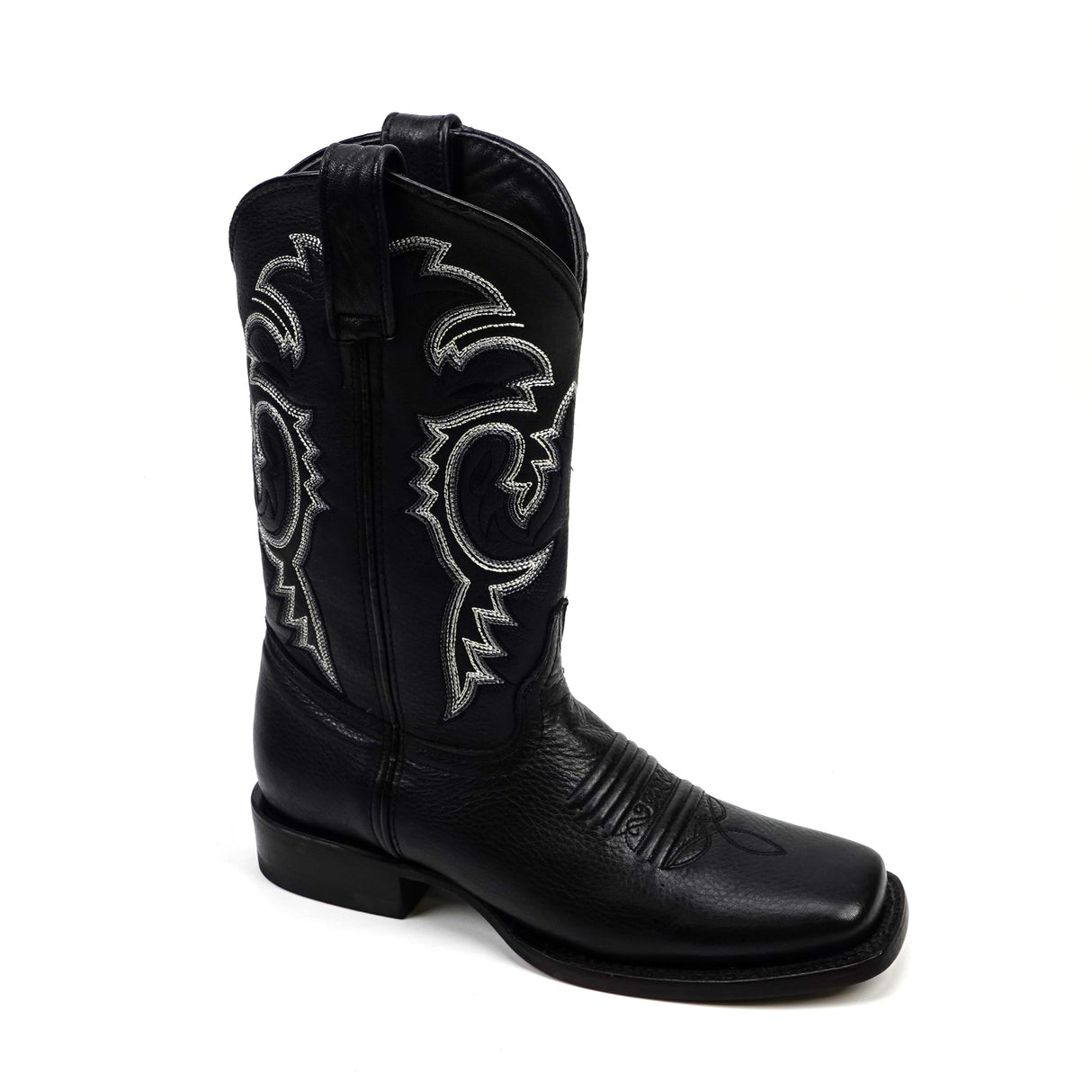 Grisly Black - Short Shaft - Square Toe (E833)