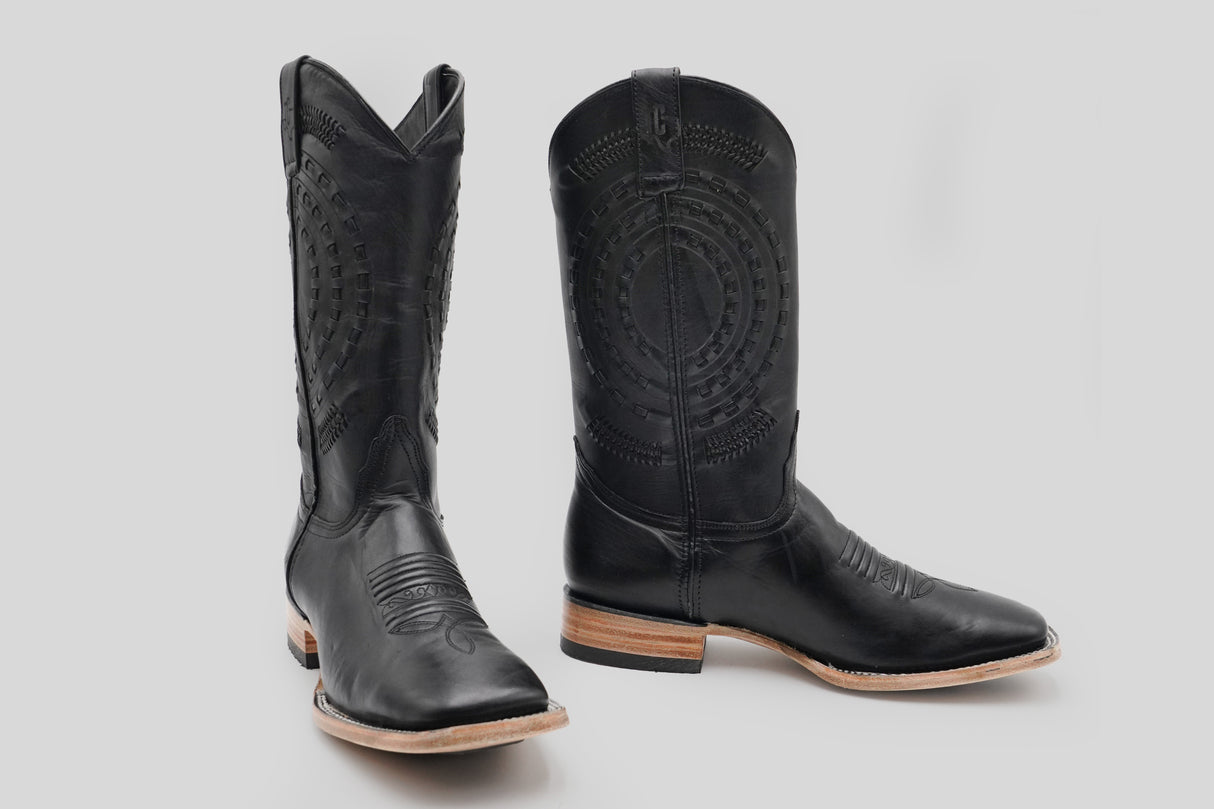 Cleyton Black - Square Toe (E944)
