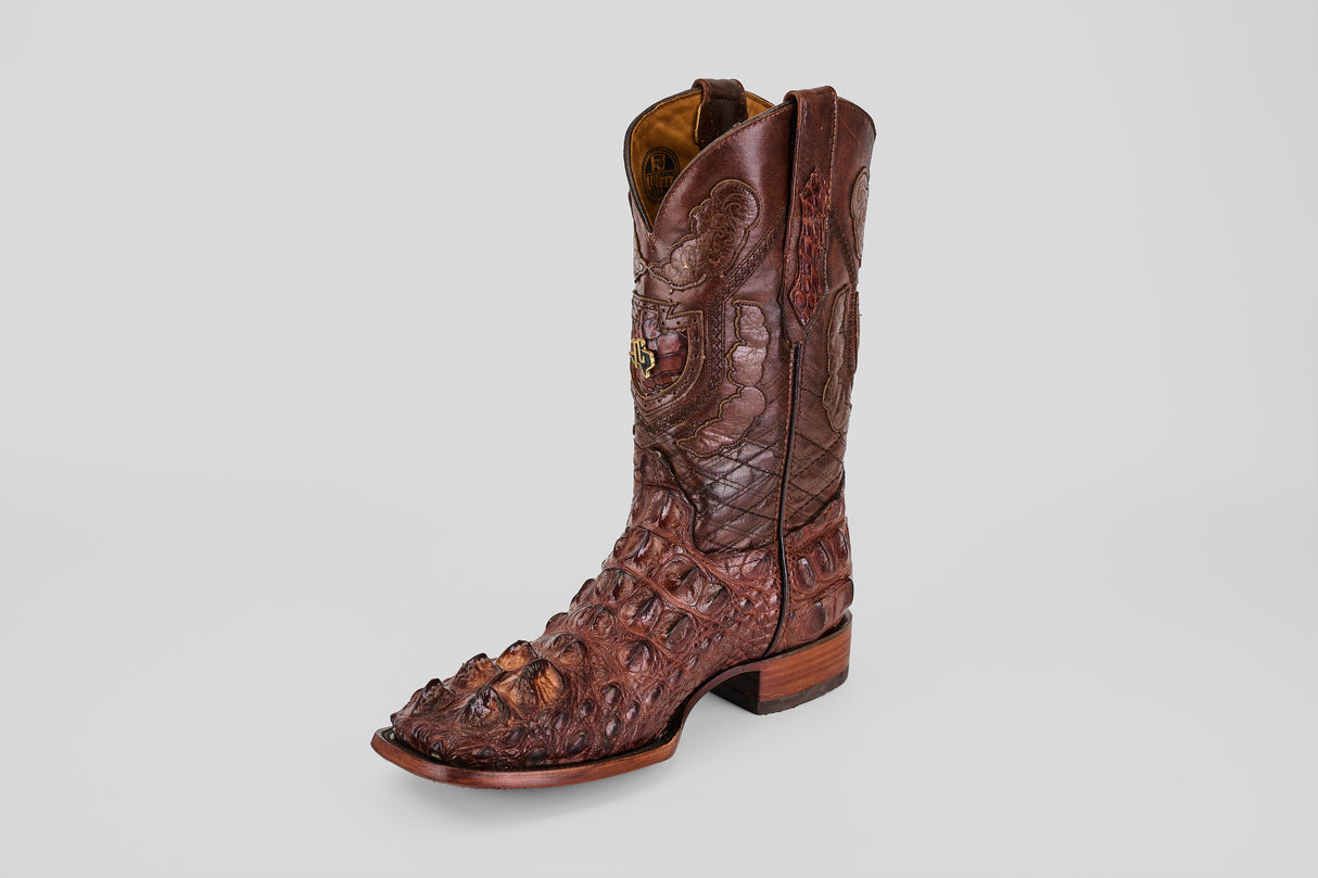 James - Brown - Square Toe (Alligator Head)