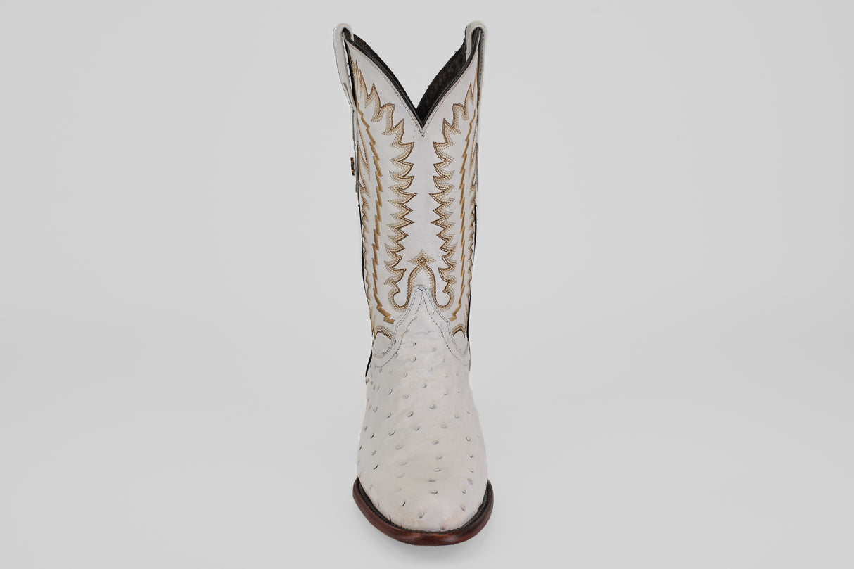 Austin - White - Roper Toe