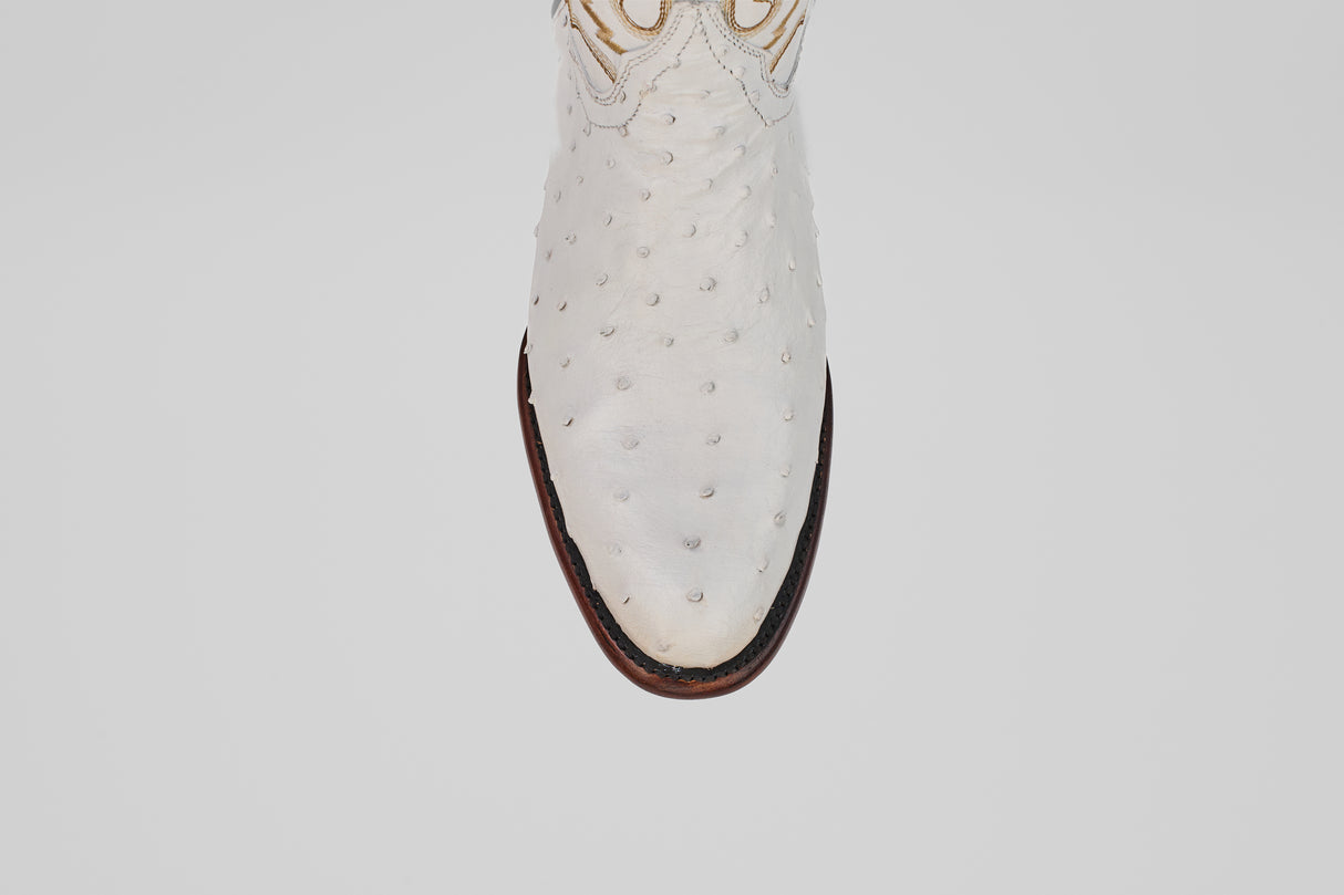 Austin - White - Roper Toe