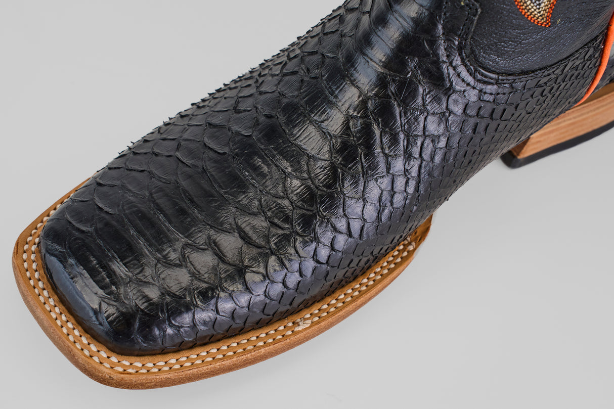 Braxton - Black - Square Toe