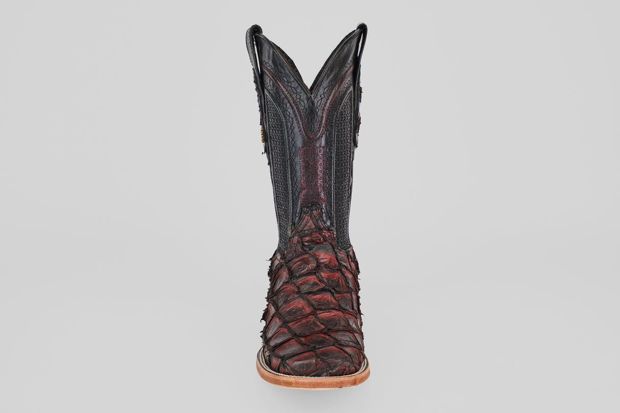 Connor - Red - Square Toe