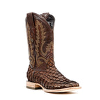 Pirarucu Fish Boots - Brown - Square Toe (PZ60 E.C.)