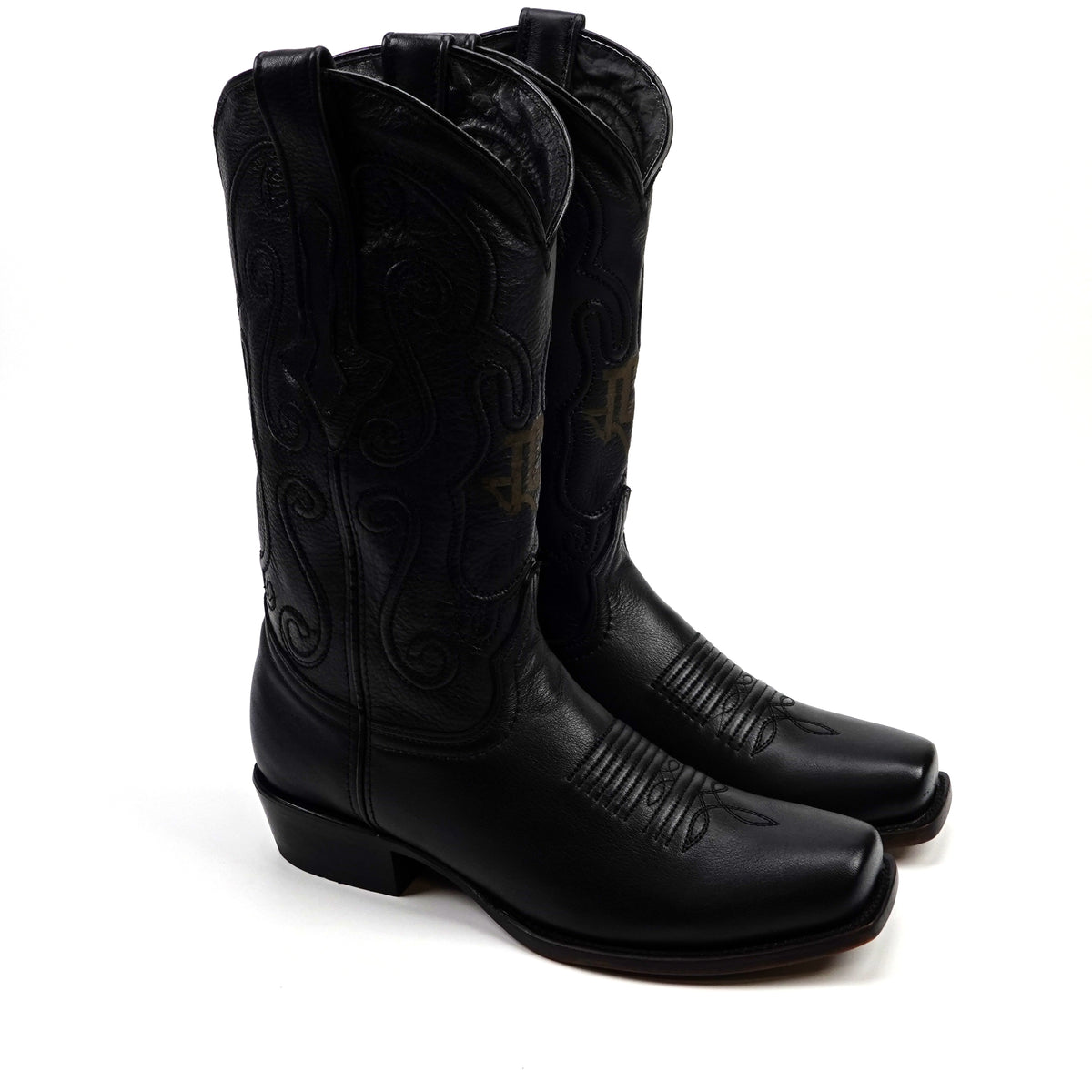 Grisly Black - Narrow Square Toe (E484)