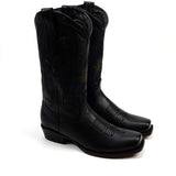 Grisly Black - Narrow Square Toe (E484)