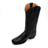 Grisly Black - Short Shaft - Square Toe (E862)