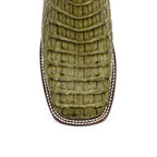 Ranger Caiman Hornback Boots - Agave - Square Toe - Gomez Western Wear