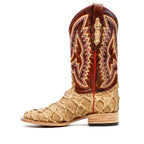 Butch Pirarucu Fish Boots - Orix - Square Toe - Gomez Western Wear