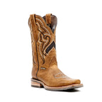 Wild Mustard Cowboy Boots - Slip-Resistant Sole - Rodeo Toe (E470)