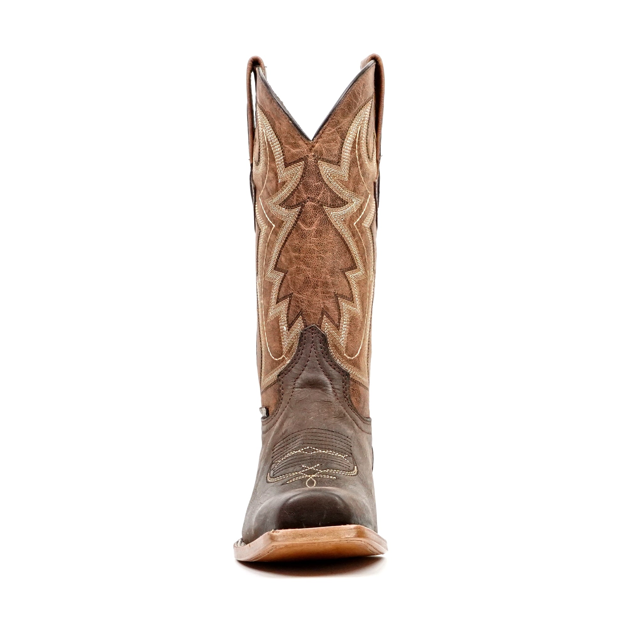 Fresno Chocolate Cowboy Boots - Narrow Square Toe (E906)