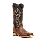 Botas Cowboy Fresno Coñac - Punta Cuadrada Estrecha (E906)