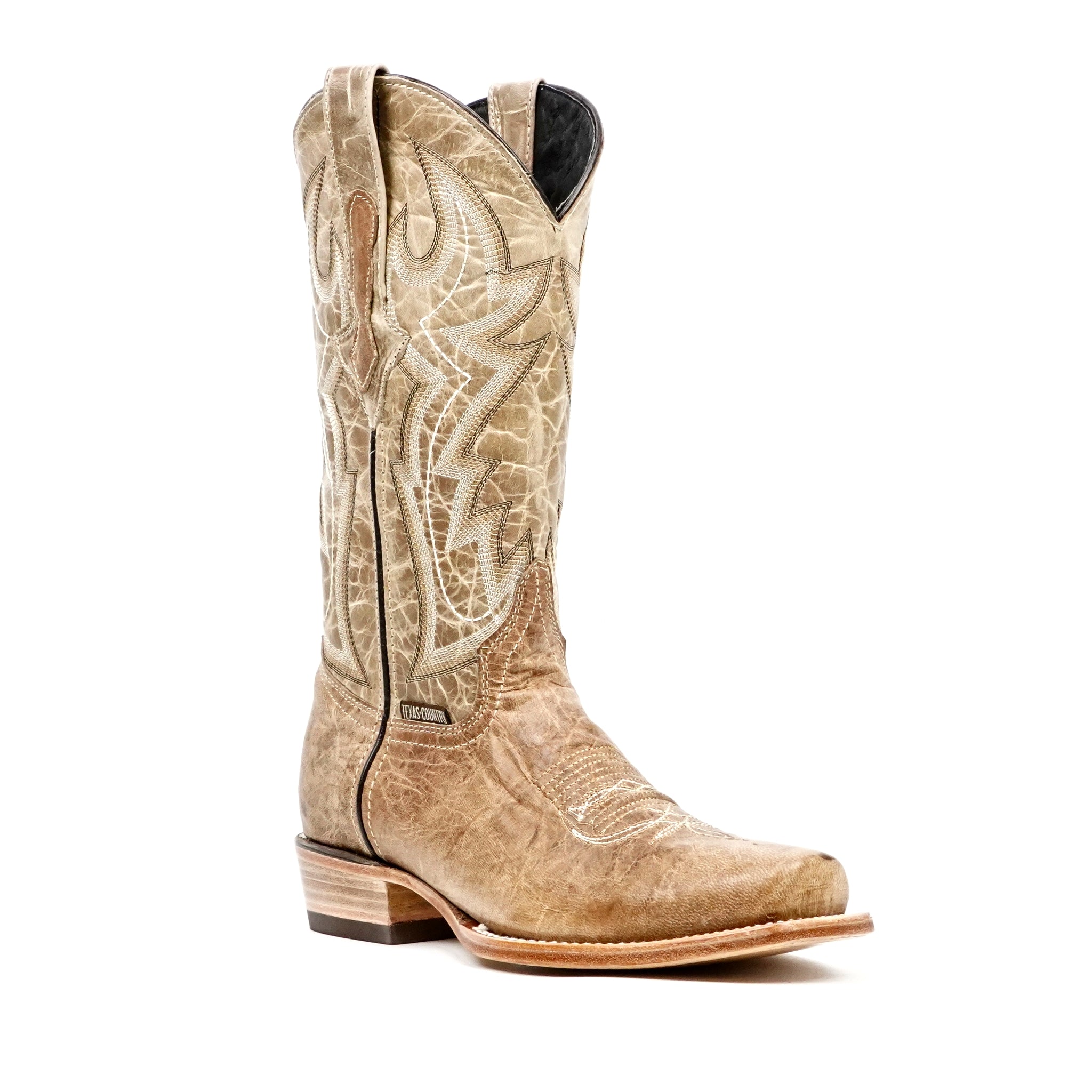 Sierra Fawn Cowboy Boots - Narrow Square Toe (E906)