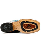 Ranger Caiman Belly Boots - Brown - Square Toe