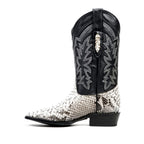 Tanner Python Boots - Natural - Cutter Toe (PN26)