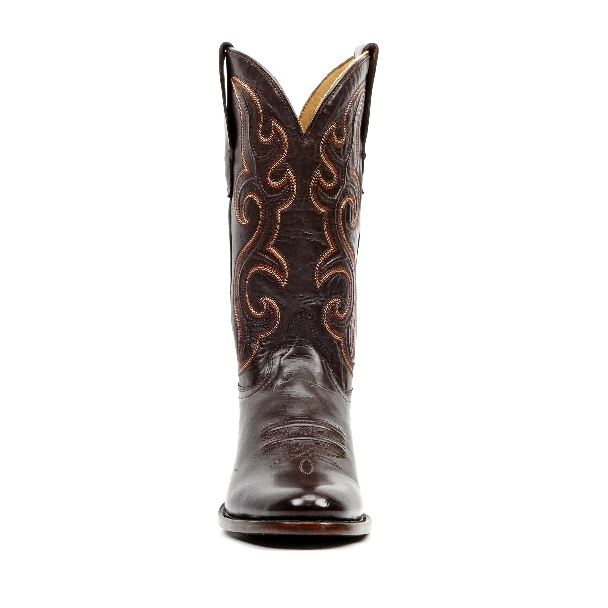 Boney Cowboy Boots - Clayton Chocolate - Roper Toe