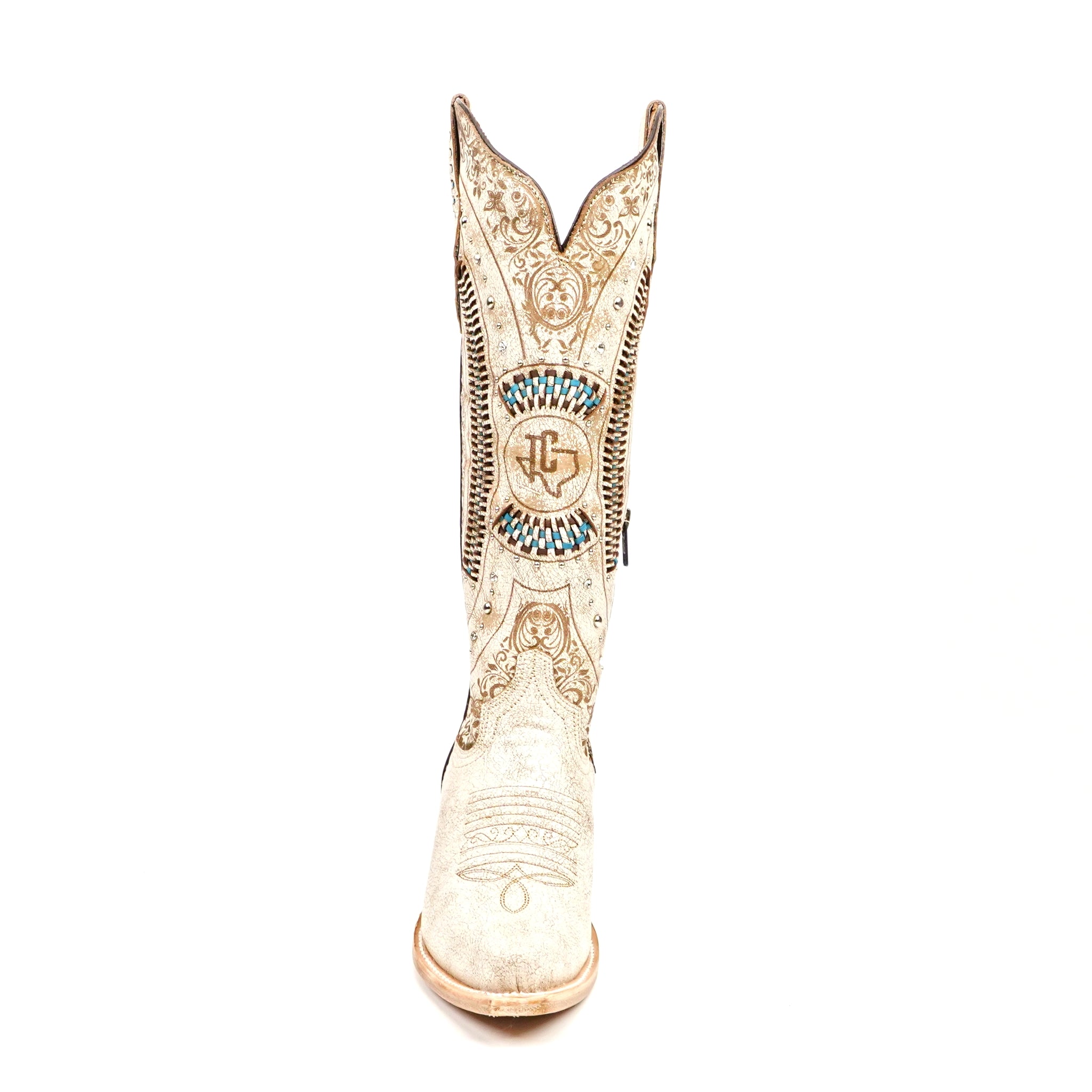 Priscila Alaska Orix Cowgirl Boot - Tall Shaft - Snip Toe (E871)