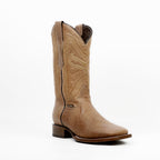 Botas Vaqueras Sierra Fawn - Punta Cuadrada (E917)