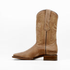 Botas Vaqueras Sierra Fawn - Punta Cuadrada (E917)