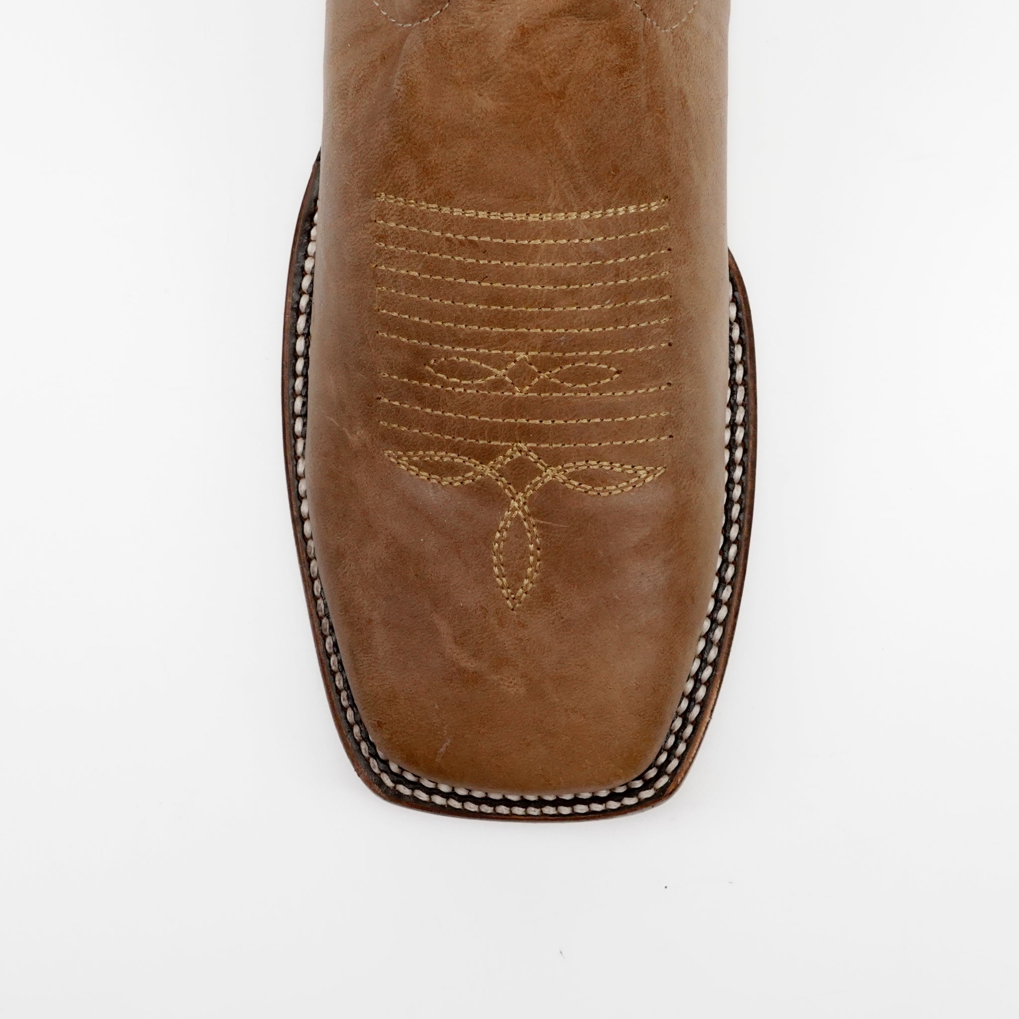 Botas Vaqueras Sierra Fawn - Punta Cuadrada (E917)