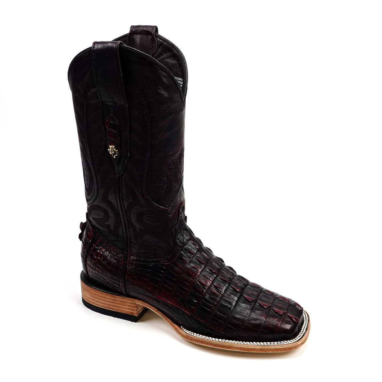 Rhodes Nile Tail - Blackcherry - Square Toe (LM10)