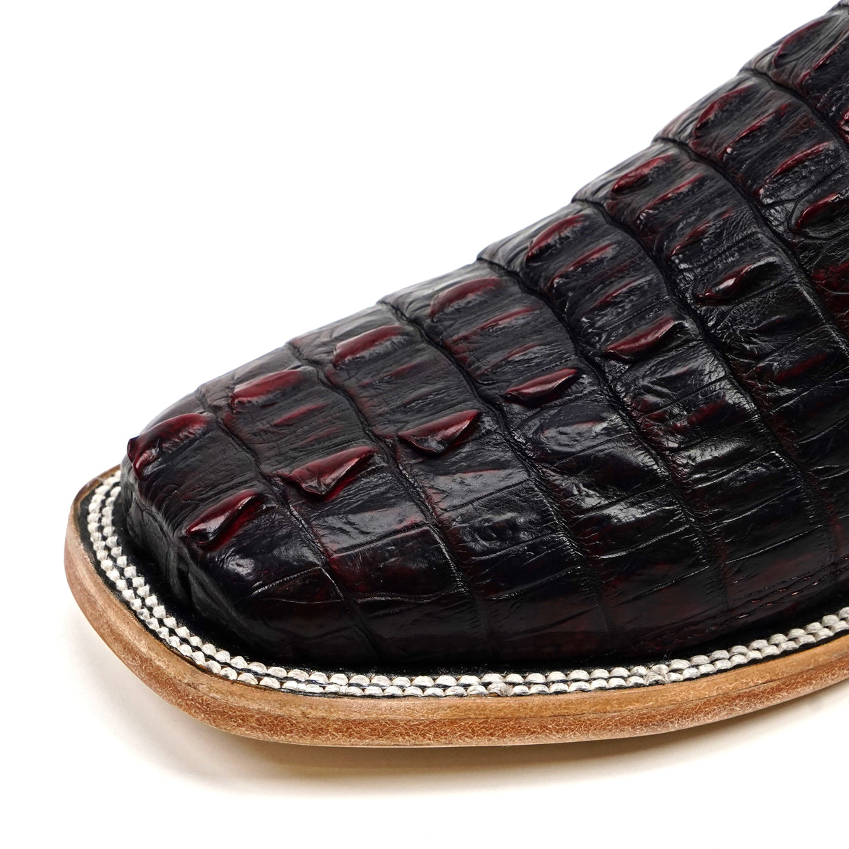 Rhodes Nile Tail - Blackcherry - Square Toe (LM10)