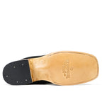 Botines - Nubuck negro - Punta cuadrada (E1200)