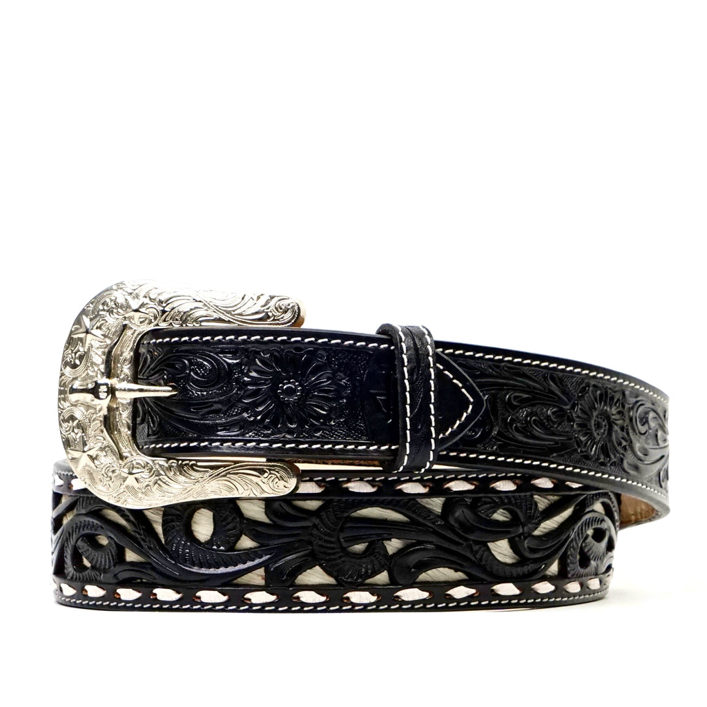 Hand-Tooled Leather Belt (MOD4)