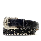 Hand-Tooled Leather Belt (MOD4)