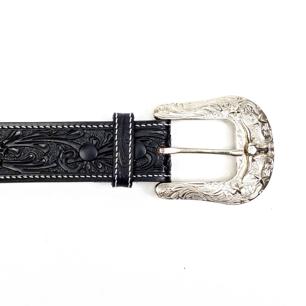 Hand-Tooled Leather Belt (MOD4)