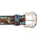 Hand-Tooled Leather Belt (MOD9)