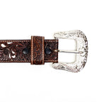 Hand-Tooled Leather Belt (MOD10)