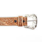 Hand-Tooled Leather Belt (MOD12)