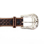 Hand-Tooled Leather Belt (MOD11)