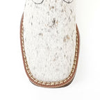Kids Cowhair Boots- Double Density Sole - Square Toe