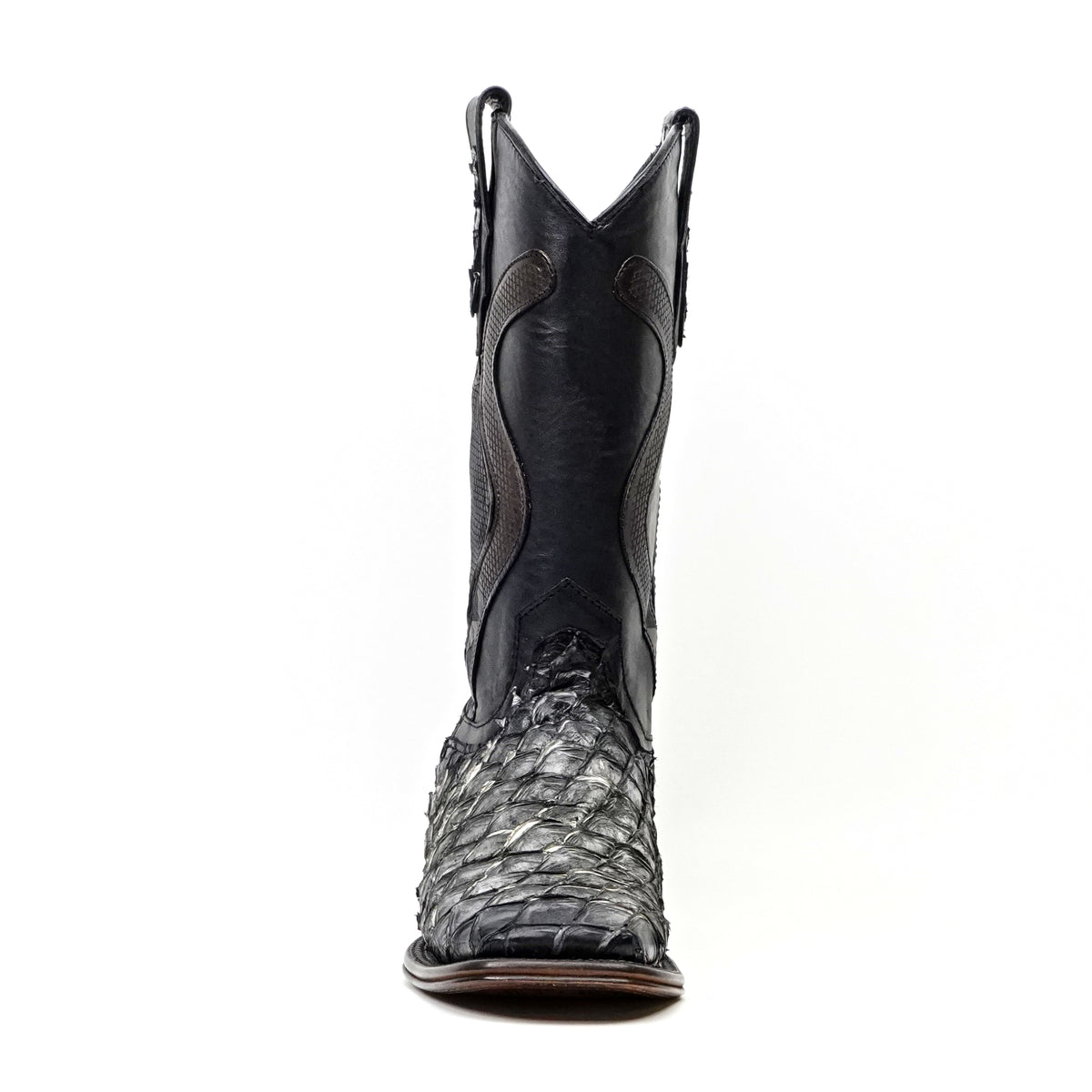 Botas Connor Platinum Pescado Pirarucú (Diamante) - Periódico - Punta Cuadrada