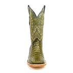 Botas Rhodes Caiman Belly - Agave - Punta Cuadrada (LM10)