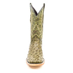 Botas Austin Ostrich - Agave - Punta Cuadrada (AV20)