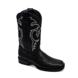 Grisly Black - Short Shaft - Square Toe (E833)