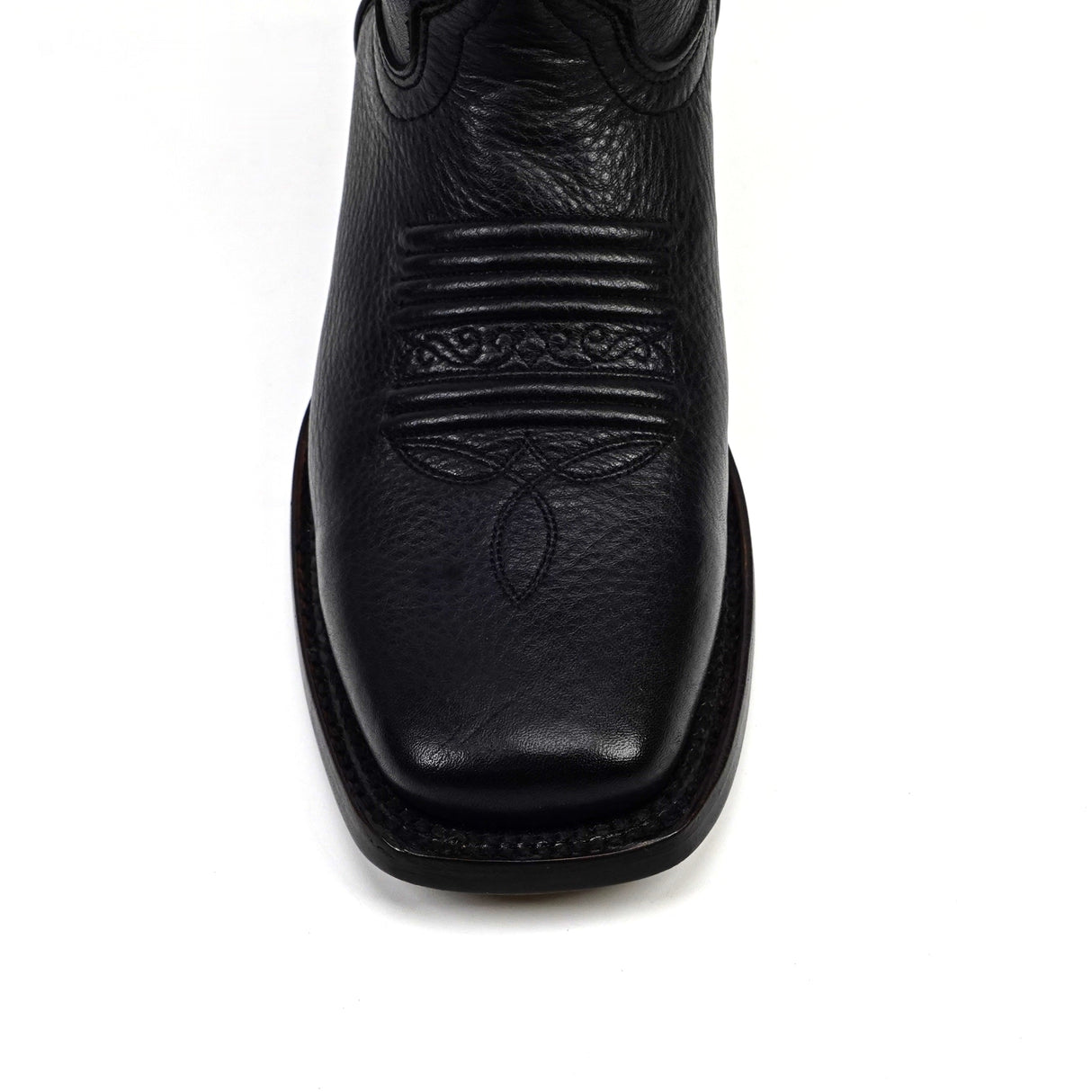 Grisly Black - Short Shaft - Square Toe (E833)