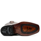 Ranger Caiman Hornback Boots - Tobacco - Cutter Toe