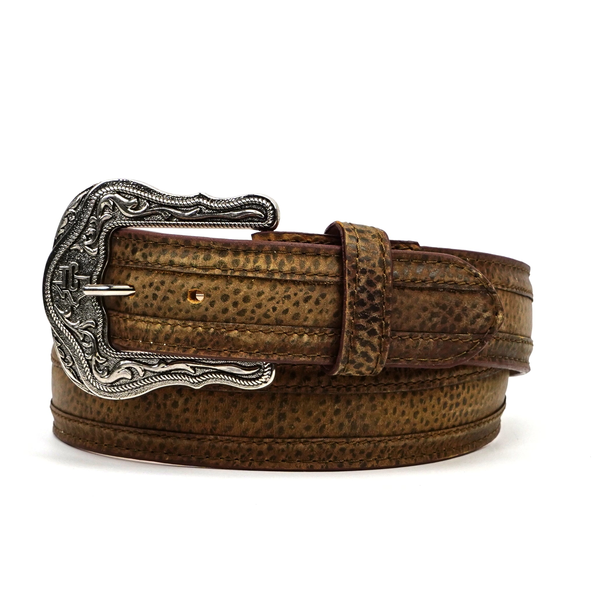Cinturón de piel de vaca - Cheyenne Honey (C-V4601)