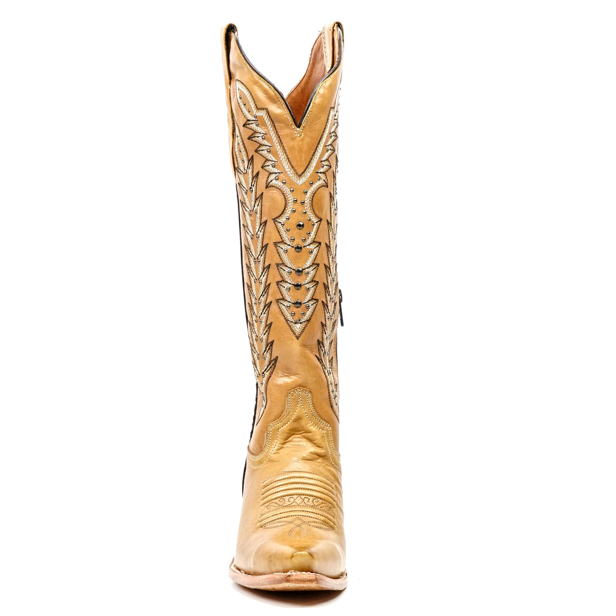 Botas de caña alta Alana Gold - Punta estrecha (E836)