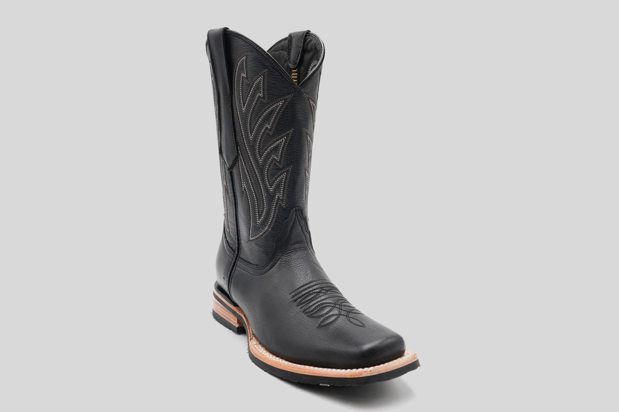 Grisly - Black - Rodeo Toe (E411-26)