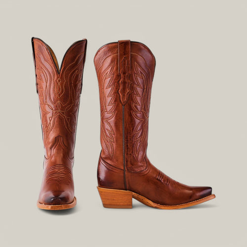 E2011 Clayton Calf Cognac Leather Sole