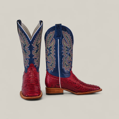 Cash - Ruby&Blue - Square Toe