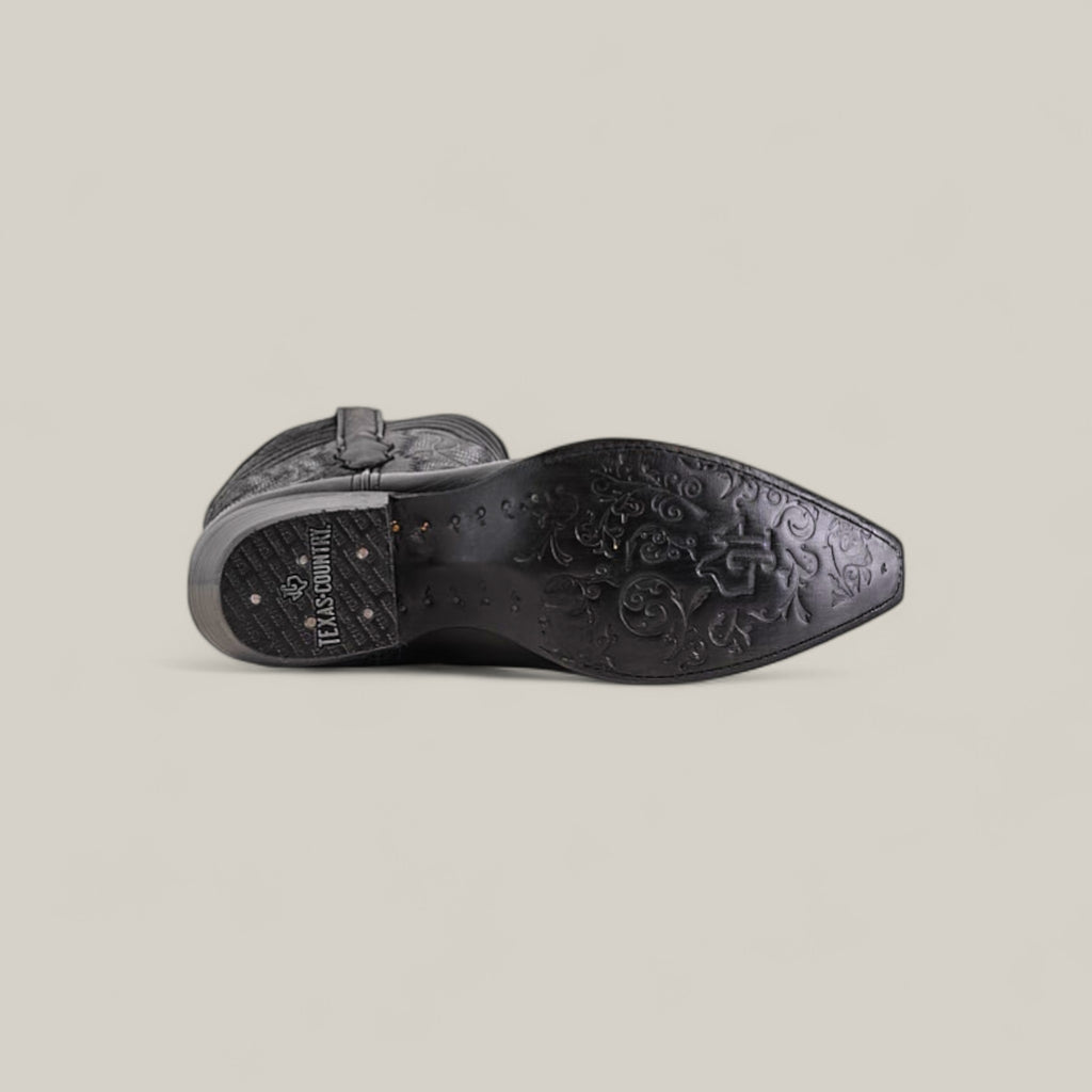 Athala Black - Mid Shaft - Snip Toe