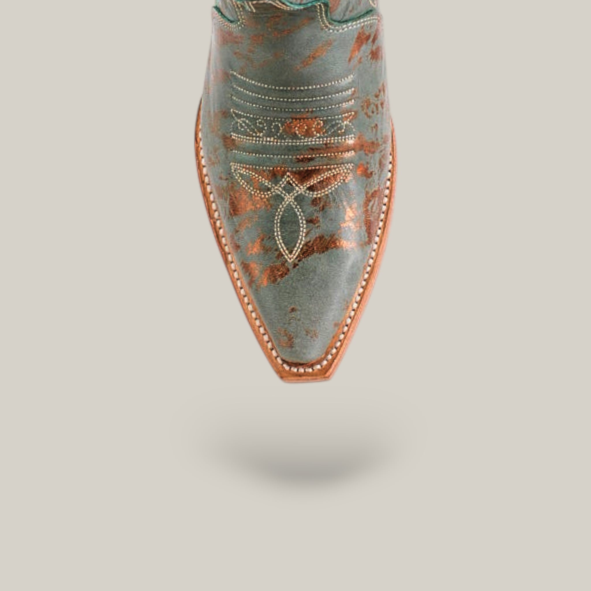 Madison Turquoise - Tall Shaft - Snip Toe